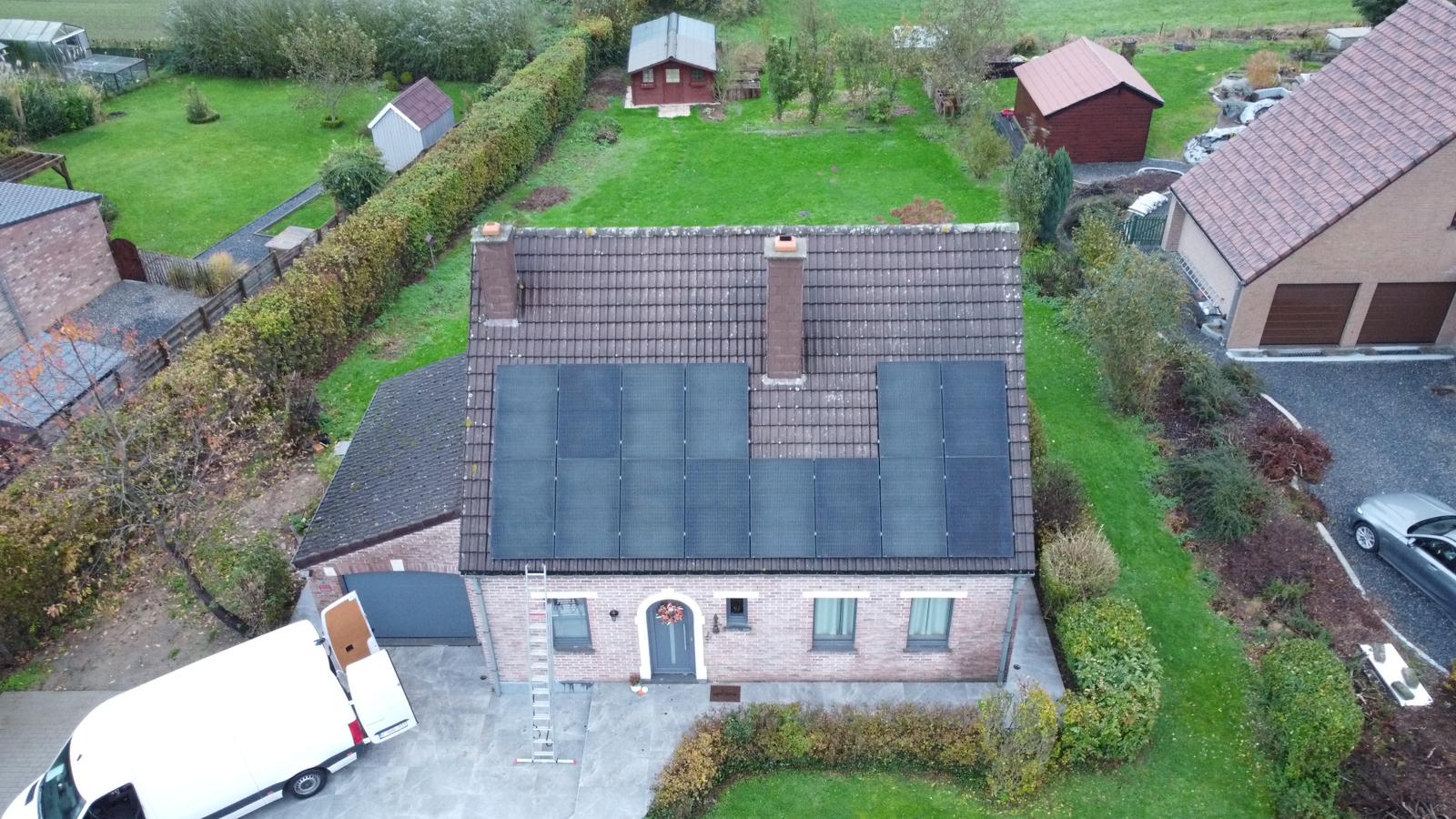 Sistem fotovoltaic complet finalizat